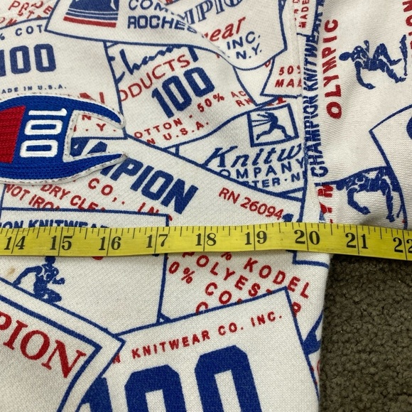 Champion Afterhood 100 Year Anniversary RARE Hoodie  COLLECTORS 1920’s Small - Picture 12 of 12